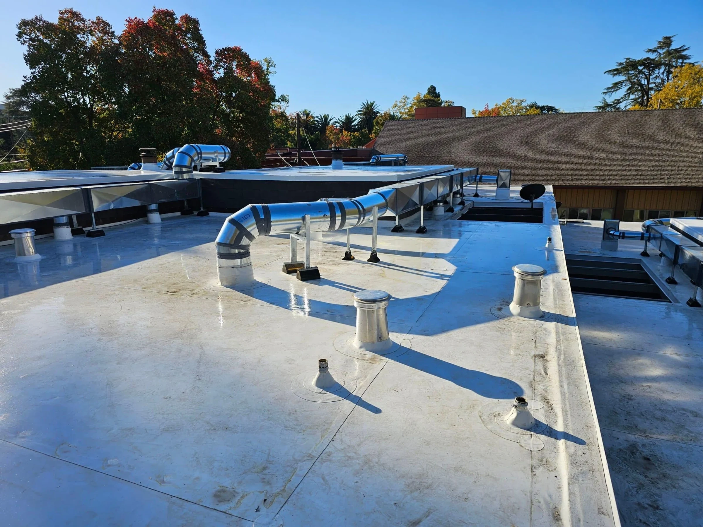 Commercial roof systems in Aurora
